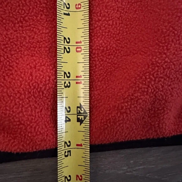 Vintage Patagonia Rare Women’s Orange Synchilla Fleece Vest, Size Small. - Picture 7 of 11